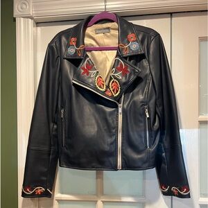 Bagatelle embroidered blue jacket
